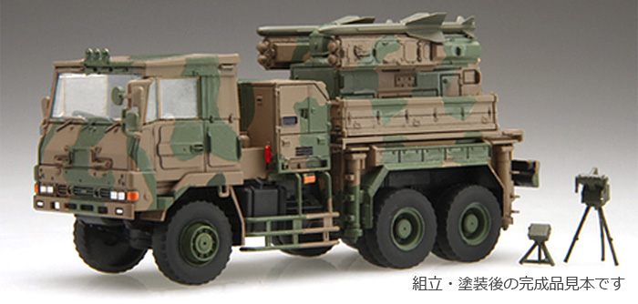 陸上自衛隊 3トン半 大型トラック 発射装置搭載車 プラモデル (フジミ 1/72 ミリタリーシリーズ No.旧72M-011) 商品画像_2