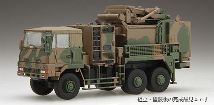 陸上自衛隊 3トン半 大型トラック 射撃統制装置搭載車 プラモデル (フジミ 1/72 ミリタリーシリーズ No.旧72M-012) 商品画像_2