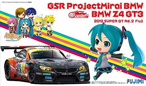 GSR Project Mirai BMW BMW Z4 GT3 (2012 SuperGT Rd.2 Fuji) プラモデル (フジミ Racing ミク シリーズ No.170022) 商品画像