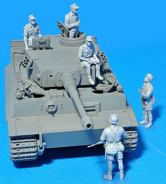 ドイツ軍 降下猟兵と戦車兵 イタリア 1943 プラモデル (ミニアート 1/35 WW2 ミリタリーミニチュア No.35163) 商品画像_4