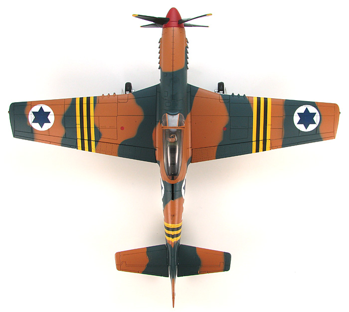 F-51D マスタング イスラエル空軍 完成品 (ホビーマスター 1/48 エアパワー シリーズ （レシプロ） No.HA7709) 商品画像_2