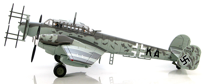 メッサーシュミット Bf110G-4 第3夜間戦闘航空団 完成品 (ホビーマスター 1/72 エアパワー シリーズ （レシプロ） No.HA1809) 商品画像_3