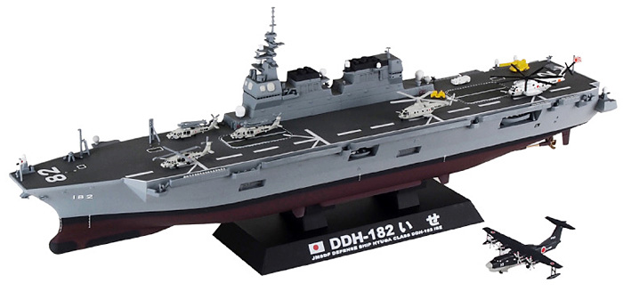 海上自衛隊 ヘリコプター搭載護衛艦 DDH-182 いせ 完成品 (ピットロード 塗装済完成品モデル No.JPM005) 商品画像_2