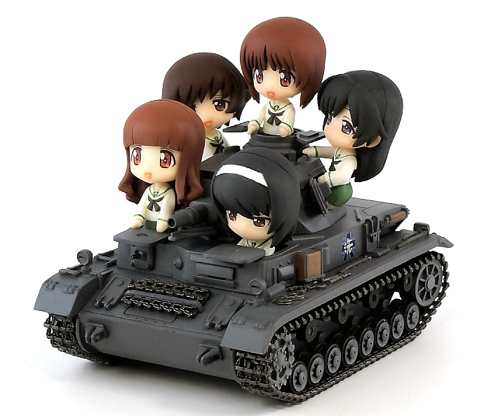 4号戦車 D型 エンディングVer. 完成品 (ピットロード ガールズ＆パンツァー No.PD011) 商品画像_1