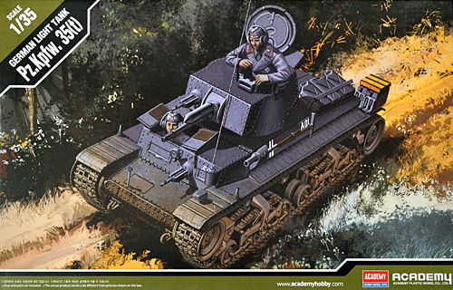 ドイツ 軽戦車 35(t) プラモデル (アカデミー 1/35 Armors No.13280) 商品画像