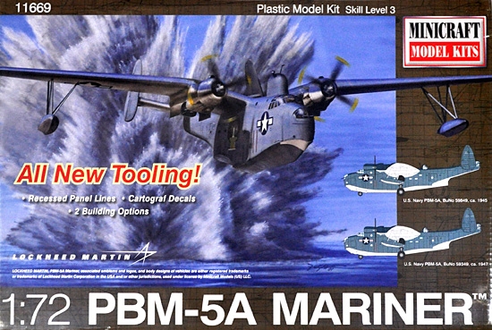 マーチン PBM-5A マリナー プラモデル (ミニクラフト 1/72 航空機プラスチックモデルキット No.11669) 商品画像