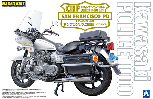 CHP サンフランシスコ PD カウリングタイプ プラモデル (アオシマ 1/12 ネイキッドバイク No.114) 商品画像