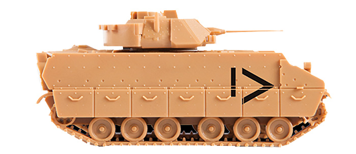 M2A2 ブラッドレー (アメリカ 歩兵戦闘車) プラモデル (ズベズダ ART OF TACTIC　HOT WAR No.7406) 商品画像_2