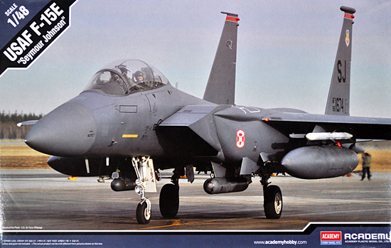 USAF F-15E ストライクイーグル シーモア・ジョンソン プラモデル (アカデミー 1/48 Scale Aircrafts No.12295) 商品画像