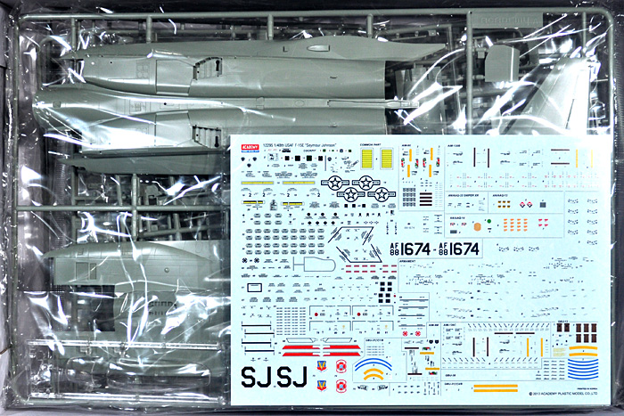 USAF F-15E ストライクイーグル シーモア・ジョンソン プラモデル (アカデミー 1/48 Scale Aircrafts No.12295) 商品画像_1