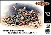 ドイツ歩兵 5体 戦闘シーン (東部戦線シリーズ No.1)