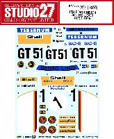 スタジオ27 ツーリングカー/GTカー オリジナルデカール ポルシェ 934 GEORG LOOS #1/51 1976