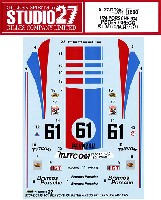 スタジオ27 ツーリングカー/GTカー オリジナルデカール ポルシェ 934 PETER GREGG #61 デイトナ 24hr 1977