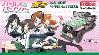 ファインモールド ガールズ＆パンツァー アメリカ陸軍 1/4トン 4×4 トラック (ガールズ&パンツァー)