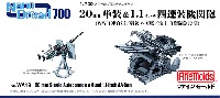 20mm 単装 & 1.1インチ 四連装 (WW2連合軍/戦後外国艦/海上自衛隊創設期)