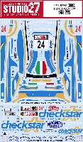 スタジオ27 ラリーカー オリジナルデカール シトロエン DS3 #24 イタリア WRC 2012