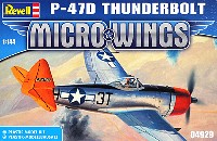 レベル Micro Wings P-47D サンダーボルト