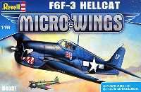 レベル Micro Wings F6F-3 ヘルキャット