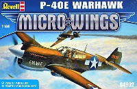 レベル Micro Wings P-40E ウォーホーク