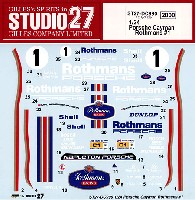 スタジオ27 ツーリングカー/GTカー オリジナルデカール ポルシェ ケイマン ロスマンズ #1