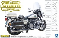 アオシマ 1/12 ネイキッドバイク CHP ロスアンゼルス PD ウインドシールドタイプ