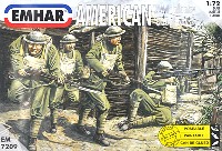 エマー 1/72 AFV WW1 アメリカ歩兵 (50体入)