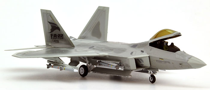 アメリカ空軍 F-22 ラプター 開発試験機 EMD008号機 (エドワーズ) プラモデル (トミーテック 技MIX No.AC204) 商品画像_2