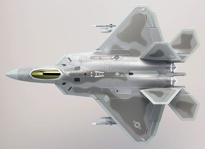 アメリカ空軍 F-22 ラプター 開発試験機 EMD008号機 (エドワーズ) プラモデル (トミーテック 技MIX No.AC204) 商品画像_3