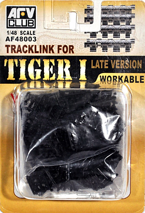 タイガー 1 連結可動式履帯 後期型 プラモデル (AFV CLUB 1/48 AFVシリーズ No.AF48003) 商品画像