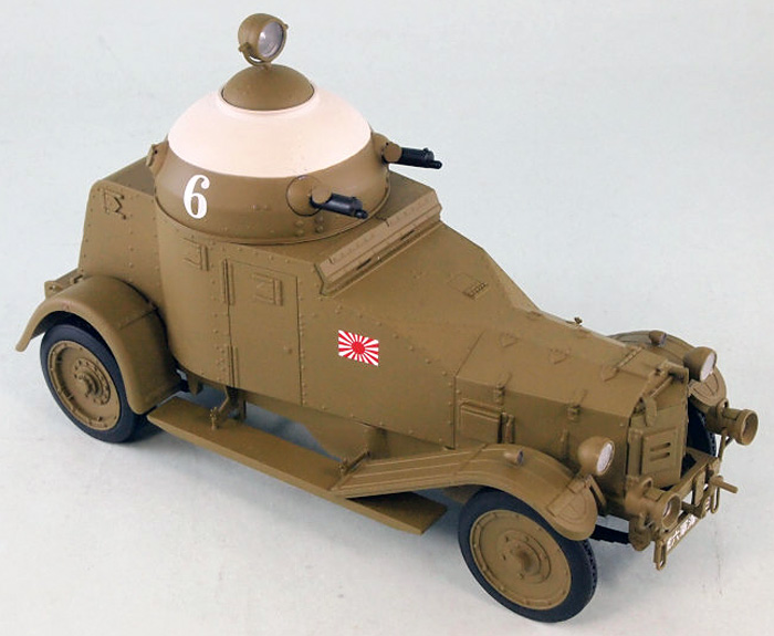 日本海軍 陸戦隊 ヴィッカース・クロスレイ M25 四輪装甲車 完成品 (ピットロード 塗装済完成品モデル No.G-027M) 商品画像_1