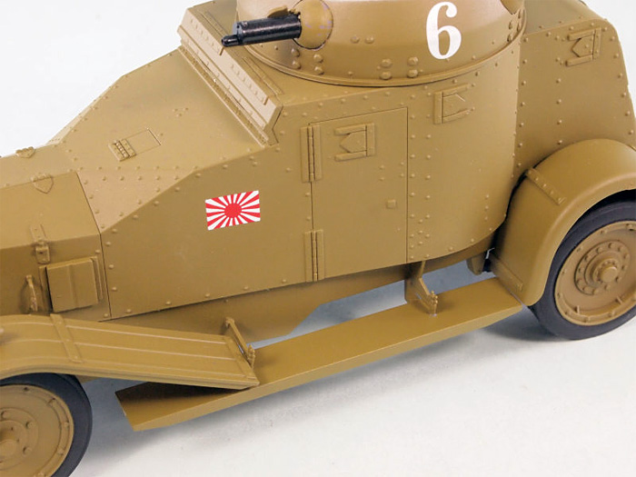 日本海軍 陸戦隊 ヴィッカース・クロスレイ M25 四輪装甲車 完成品 (ピットロード 塗装済完成品モデル No.G-027M) 商品画像_2