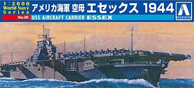 アメリカ海軍 空母 エセックス 1944 プラモデル (アオシマ ワールドネイビー No.006) 商品画像