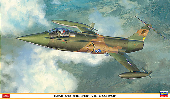 F-104C スターファイター ベトナム戦争 プラモデル (ハセガワ 1/32 飛行機 限定生産 No.08234) 商品画像