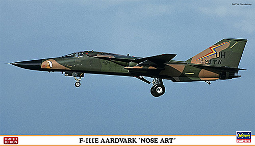 F-111E アードバーク ノーズアート プラモデル (ハセガワ 1/72 飛行機 限定生産 No.02060) 商品画像