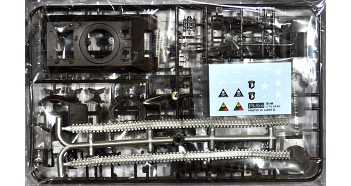 M36 ジャクソン プラモデル (フジミ 1/76 ワールドアーマーシリーズ No.WA-017) 商品画像_1