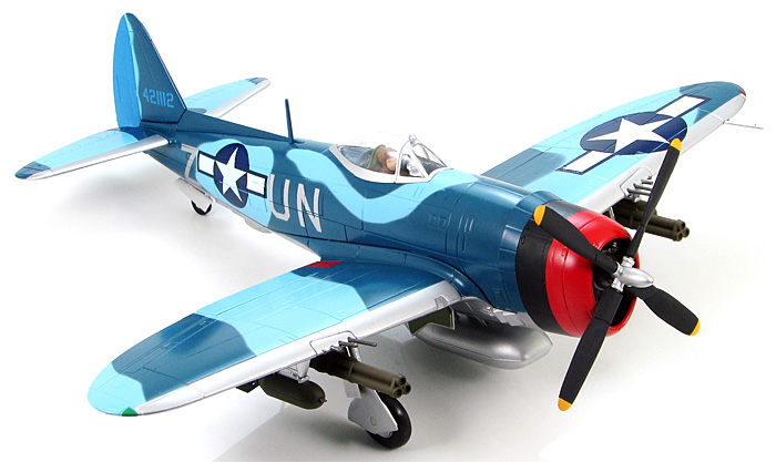 P-47M サンダーボルト ジョージ・ボストウィック少佐機 完成品 (ホビーマスター 1/48 エアパワー シリーズ （レシプロ） No.HA8403) 商品画像_3