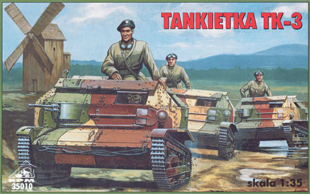 ポーランド タンケッテ TK-3 機関銃搭載型 プラモデル (RPM 1/35 ミリタリー No.35010) 商品画像