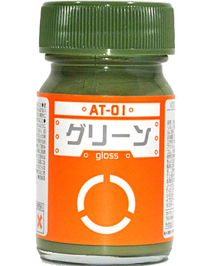 AT-01 グリーン 塗料 (ガイアノーツ ボトムズカラー シリーズ No.33701) 商品画像