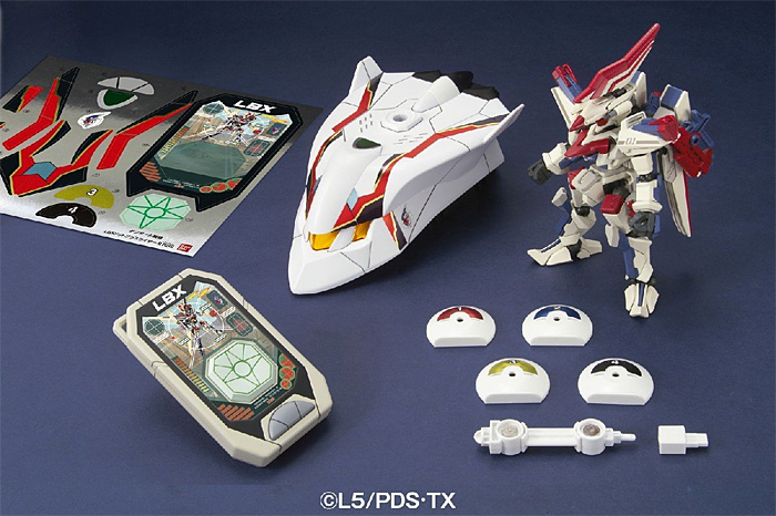 LBX ドットブラスライザー & ライディングソーサ 2 プラモデル (バンダイ ダンボール戦機 No.0184323) 商品画像_3