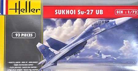 スホーイ Su-27UB ソビエト戦闘機 プラモデル (エレール 1/72 エアーモデル No.80371) 商品画像