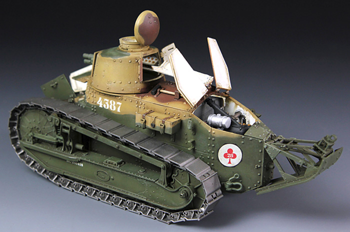 ルノー FT-17 軽戦車 (鋳造砲塔型) プラモデル (MENG-MODEL 1/35 ティラノサウルス シリーズ No.TS-008) 商品画像_2