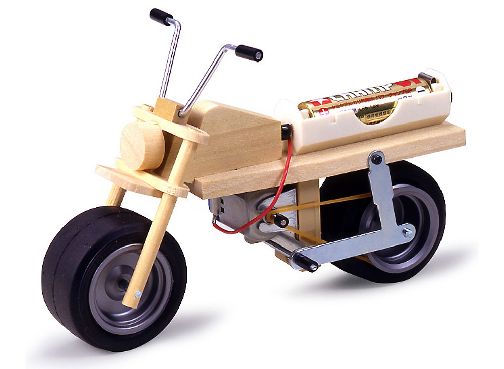 ミニバイク工作セット 工作キット (タミヤ 楽しい工作シリーズ No.70095) 商品画像_3