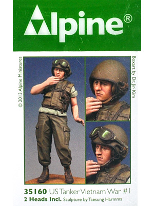 米戦車兵 ベトナム戦争 #1 レジン (アルパイン 1/35 フィギュア No.AM35160) 商品画像
