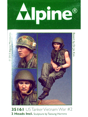 米戦車兵 ベトナム戦争 #2 レジン (アルパイン 1/35 フィギュア No.AM35161) 商品画像