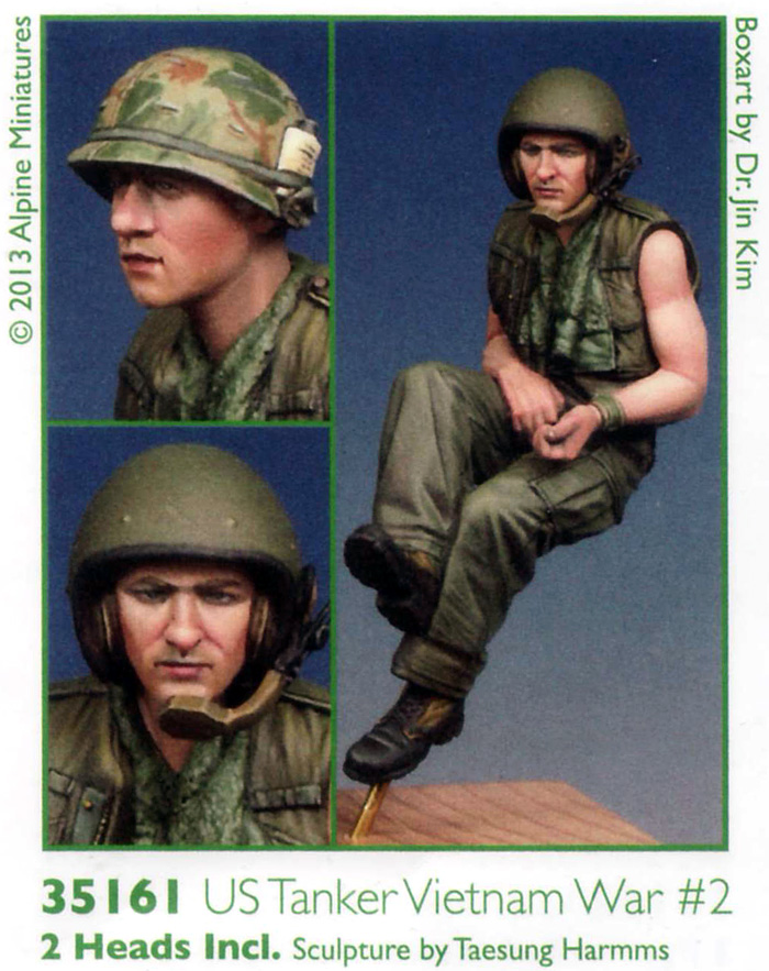 米戦車兵 ベトナム戦争 #2 レジン (アルパイン 1/35 フィギュア No.AM35161) 商品画像_2