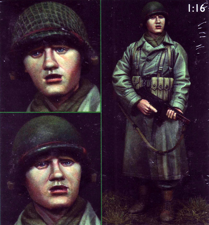 WW2 アメリカ歩兵 下士官 レジン (アルパイン 1/16 フィギュア No.AM16022) 商品画像_2