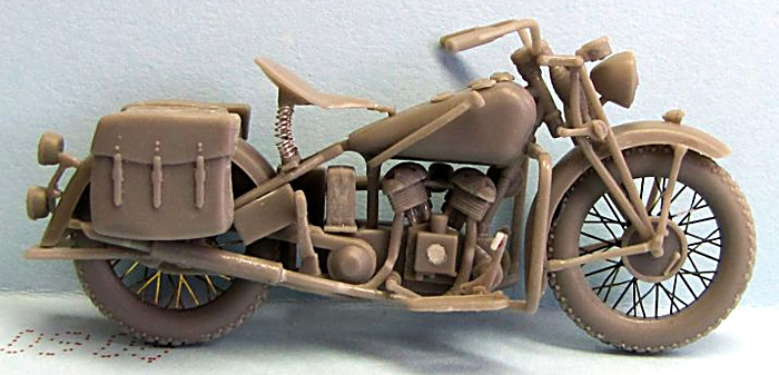 WW2 米軍用バイク インディアン 741B プラモデル (Mirror Models 1/35 AFVモデル No.35831) 商品画像_2