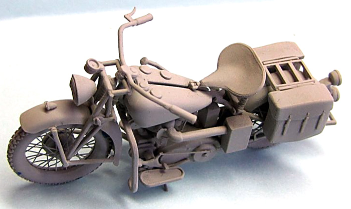 WW2 米軍用バイク インディアン 741B プラモデル (Mirror Models 1/35 AFVモデル No.35831) 商品画像_4