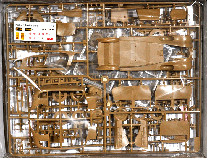 アメリカ パッカード 12 (シリーズ 1408) プラモデル (ICM 1/35 ミリタリービークル・フィギュア No.35536) 商品画像_1
