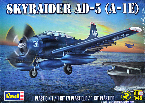 AD-5 (A-1E) スカイレーダー プラモデル (レベル 1/48 飛行機モデル No.85-5327) 商品画像